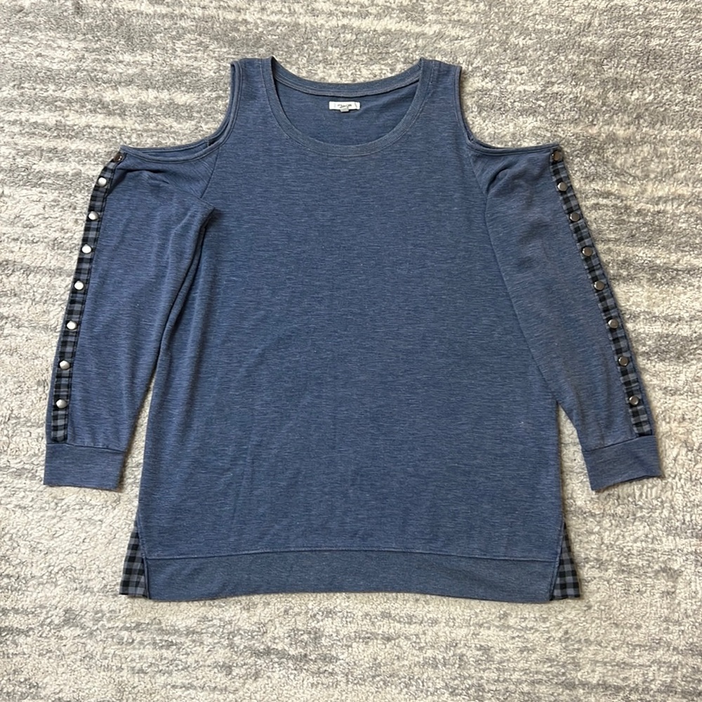 Cold-Shoulder Sweater